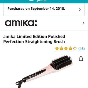 amika Other - amika Limited Edition Straightening Brush amika Other - amika Limited Edition Straightening Brush